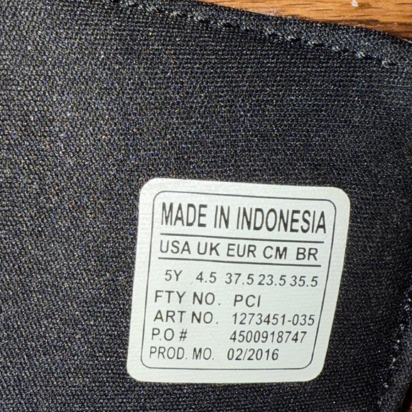 Under Armour Kids Slide Sandals - Gray and Orange - Picture 3 of 8